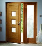 External Oak Doors and Double Glazed