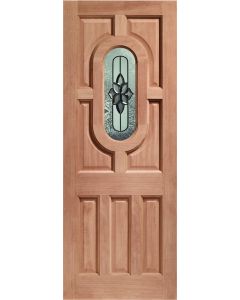 External Door Hardwood Double Glazed Acacia Chesterton Dowelled