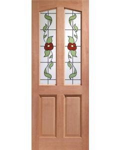 XL External Door Hardwood Richmond Keats Glass M&T - - INTENDING TO DISCONTINUE PLEASE RING OFFICE TO CHECK AVAILABILITY