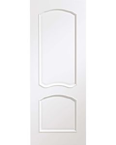 Internal Door White Louis with Raised Moulding Prefinished 