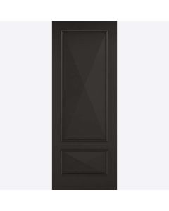 Knightsbridge 2 Panel Primed Plus Black Internal Fire Door