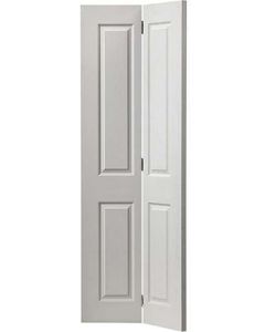 Internal Bi Fold Door White Moulded Canterbury
