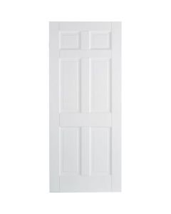 Internal Door Regency 6 Panel Solid White Primed   