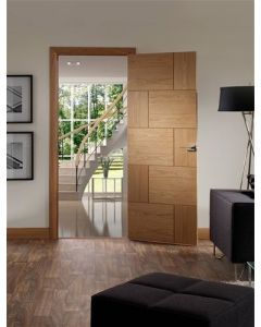 Internal Door Oak Ravenna Prefinished Lifestyle Insitu XL Joinery