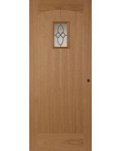 External Door Oak Cottage Lead Triple Glazed (Mendes)
