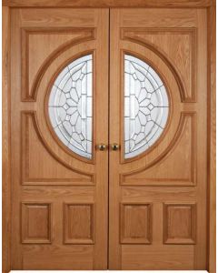 External Door Oak Empress RM1S (shown left and right hand doors fitted as pair)