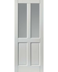 External Extreme Composite Core Colonial 4 Panel GLAZED Door Prefinished
