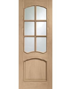 Internal Door Oak Riviera with Raised Moulding Unfinished XL - PROMO PRICE WHILST STOCKS LAST