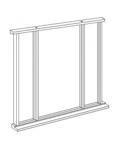 External Door Frame Hardwood Vestibule Universal Sidelight Kit Untreated LPD 