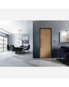 Melbourne Oak Pre Finished Internal Door Lifestyle Image by LPD Doors