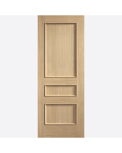 Toledo Pre-Finished Oak Internal Door with Raised Mouldings by LPD Doors
