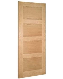 Internal Fire Door Oak Coventry 4 Panel Unfinished SPECIAL OFFER
