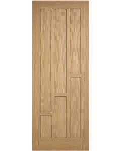 Coventry Prefinished  6 Panel Oak Internal Door by LPD Doors