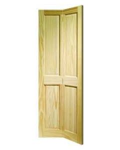 Xl Internal Door Clear Pine Victorian 4 Panel Bi Fold