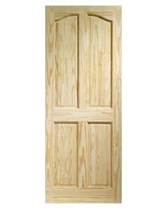 XL Internal Door Clear Pine Rio 4 Panel