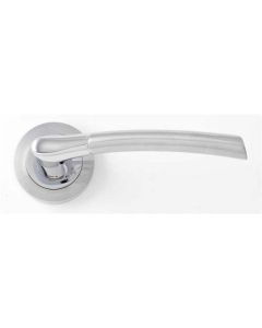 Falcon Lever on Round Rose Door handle