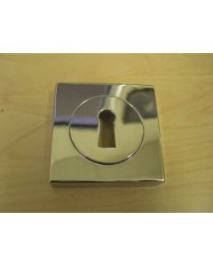 Escutcheon Standard Key SQUARE ROSE Sold as Single Item