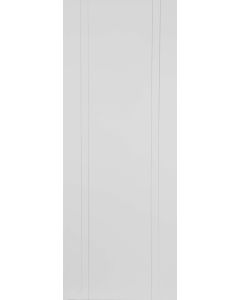 Internal Fire Door Particle Board Core White Primed Capri