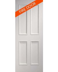 Internal FIRE DOOR Solid White Primed Rochester FD30