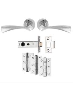 Sintra Latch Pack - Ultimate Door Pack  - Polished Chrome