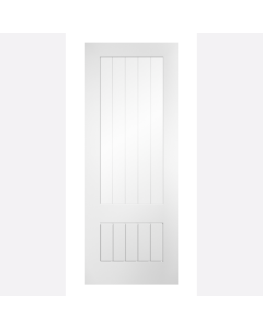 Mexicano 3/4 Glazed Primed White Internal Door by LPD Doors