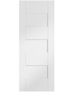 Internal Fire Door White Perugia Particle Board Core Prefinished 