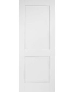 Internal Door White Shaker 2 Panel Fire Door