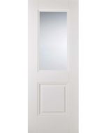 Internal Door White Primed Arnhem 1 Light 1 Panel Clear Glass