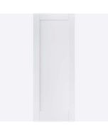 Internal Fire Door Solid White Primed Contemporary Shaker 1 Panel