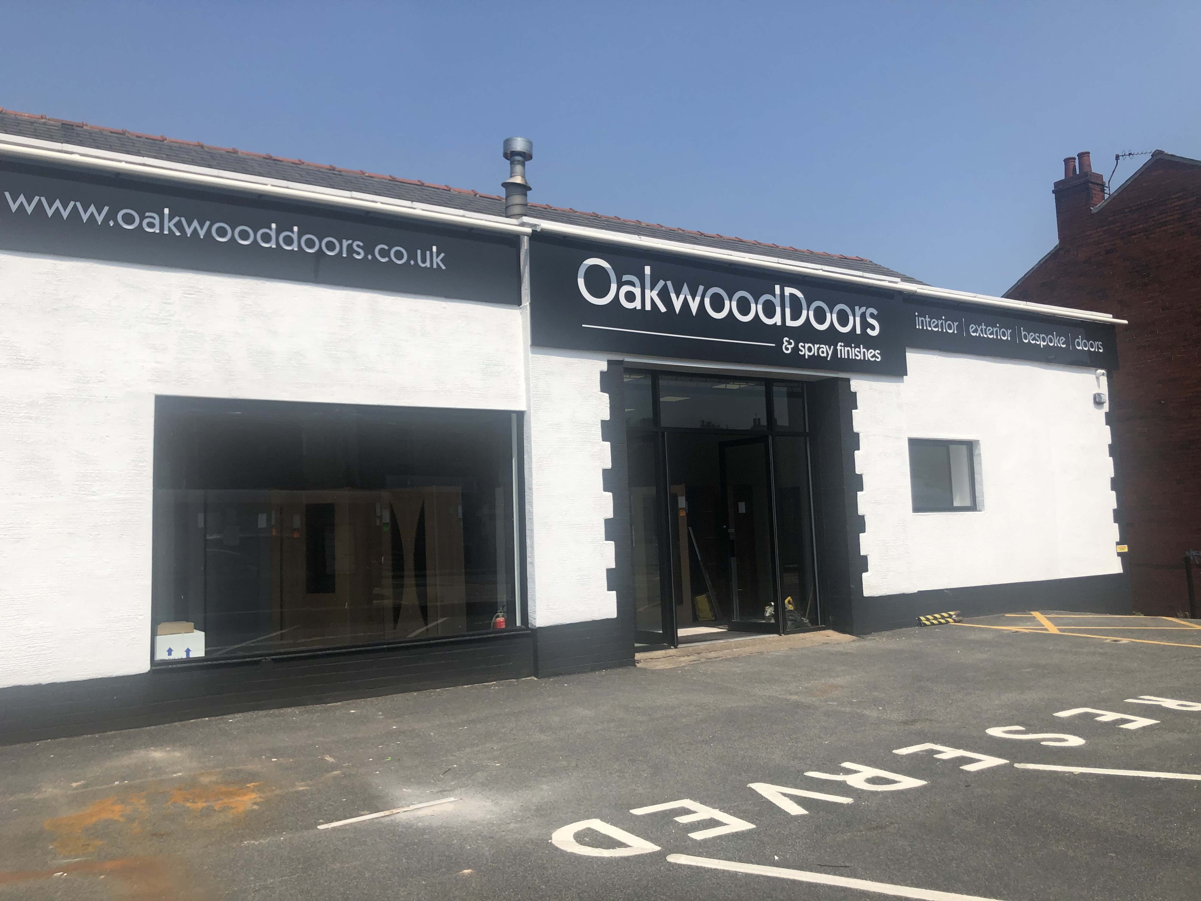The new and improved Oakwood Doors showroom